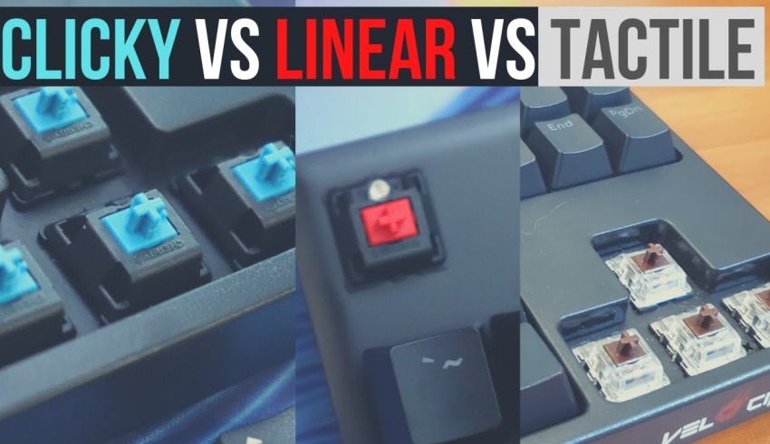 Linear vs Tactile vs Clicky Mechanical Keyboard Switches